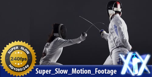 Fencers Practicing