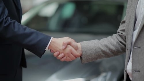 Double Handshake After Successful Deal