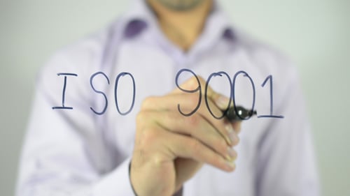 ISO 9001, Writing on Transparent Screen