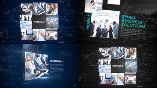 Modern Corporate Presentation: Dynamic Business Slideshow & Opener