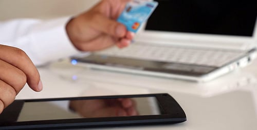 Online Payment on Tab