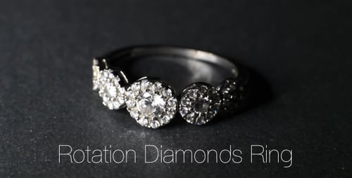 Ring Rotation Diamonds 10