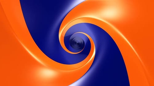 Blue and Orange Loopable Tunnel Flag, Package