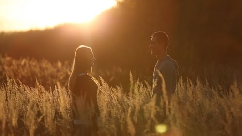 Couple Near The Forest
