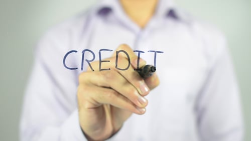 Writing Credit on Glass