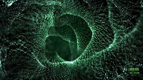 Filmische Teilchen-Hintergrund
