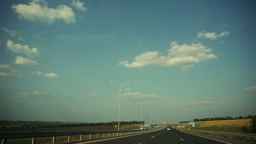 Driving On Highway