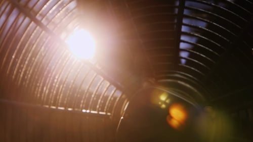 Abstract Light and Shadow Composition with Subtle Movement