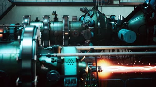 Conceptual High Tech Power Thermonuclear or Nuclear Reactor