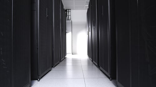 Data Center Server Racks Corridor