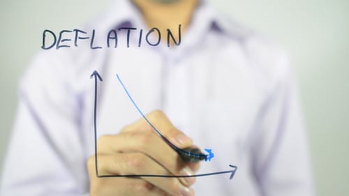 Deflation Graph Written on Glass