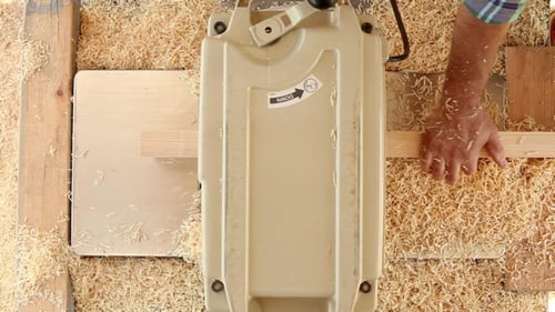 Light Wood run through Woodworking Machine