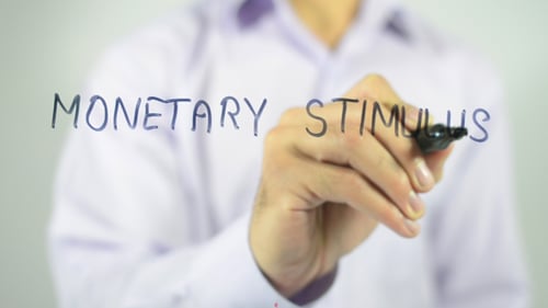 Writing Monetary Stimulus in Black Marker