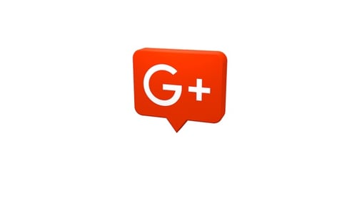 3D Google Plus Icon