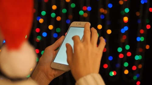 Use Smartphone Christmas