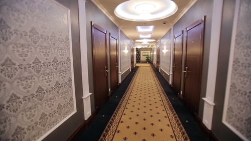 Interior Corridor Hotel