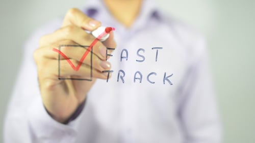 Hand Checks Fast Track Box with Marker