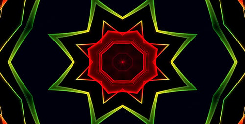 Neonlichter Kaleida