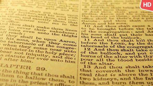 Old Holy Bible 129