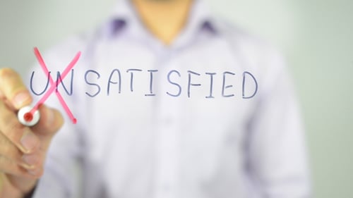 Satisfait, Illustration