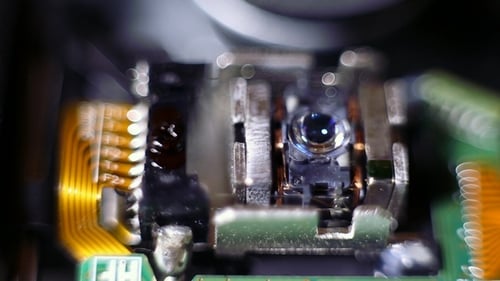 Der CD-Player des Geräts