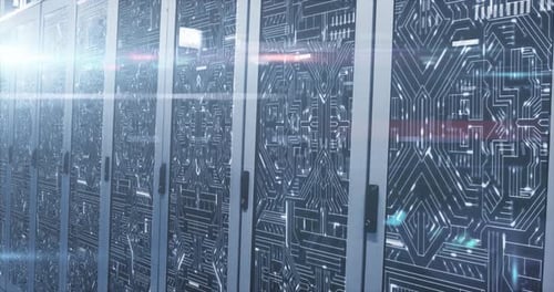 Data processing through data processing centre