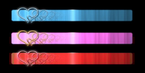 Elegant Wedding Hearts Lower Third Animation