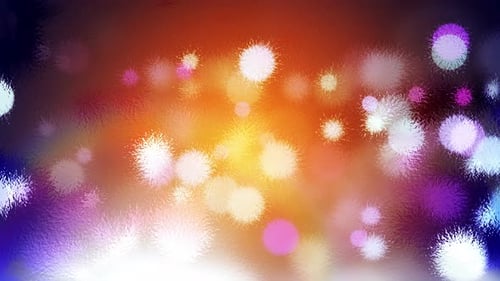 Colorful Abstract Sparkling Lights Festive Celebration Background