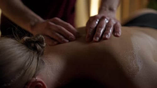 Relaxing Back Massage for Health and Wellness