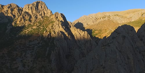 Aerial Rocky Mountain
