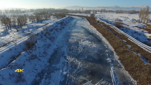 Aerial Ice Fluss