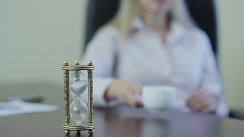 Konzept „Zeit für Kaffeepause“