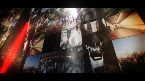 Cinematic Multi Video Logo
