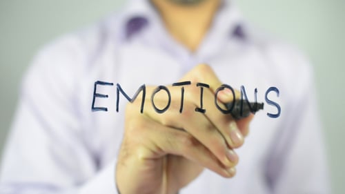 Writing Emotions on Clear Surface with Marker