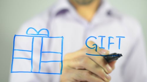 Cadeau, illustration