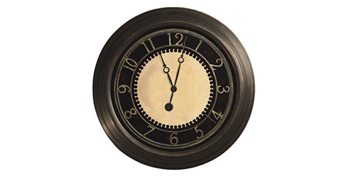 Antique Clock in Wooden Case