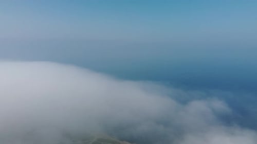 Abstract Aerial Nature Summer Ocean Sunset Sea and Sky Background