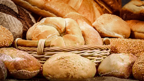 Delicious Fresh Baked Variety of Bread Still Life