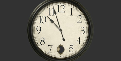 Vintage Watch With Pendulum