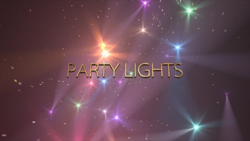 Colorful Sparkling Lights Celebration Party Background