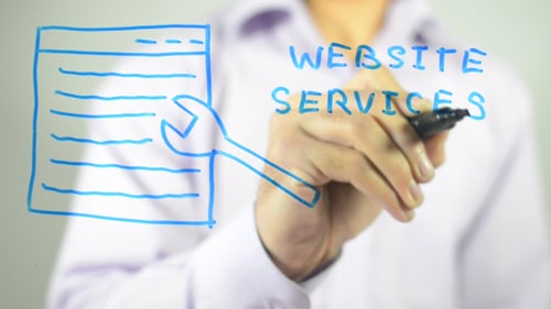 Webseiten-Dienste, Illustration