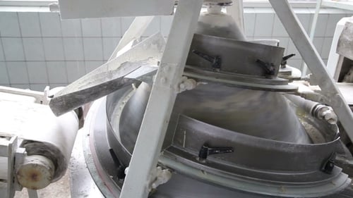 Production Of Bread In a Large Factory