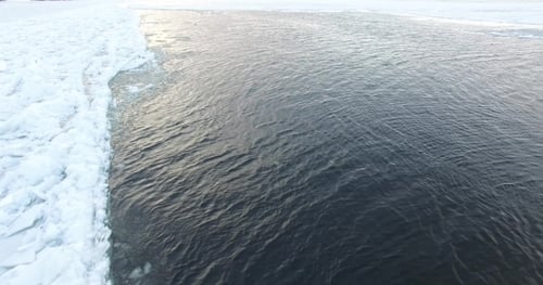 Das Eis auf dem Fluss 2