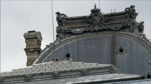 A Black Colored Building in Paris