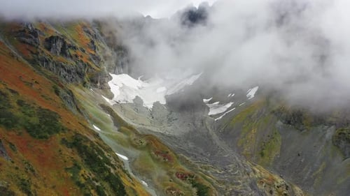 Vachkazhets Volcano on Kamchatka