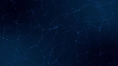 Abstract Plexus Digital Network Technology Background Animation