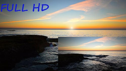 Sonnenaufgang über dem Meer