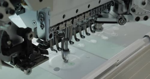 Garment Factory Industrial Embroidery Machine 09