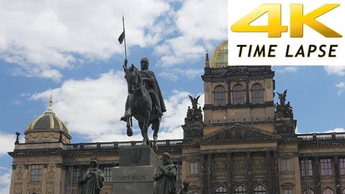 View of National Museum, Prague, Czech Republic