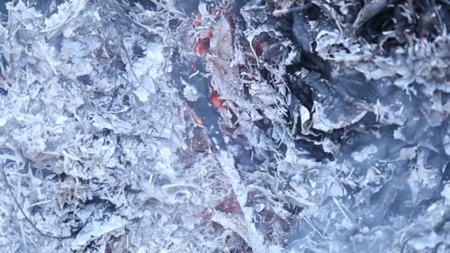 Burning Fire And Smoke